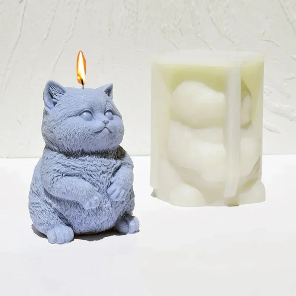 Soap Making Animal Fat - قالب سيليكون ثلاثي الأبعاد على شكل