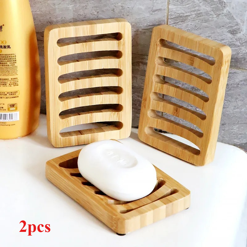 Soap Making Utensils - قطعتان من صينية الصابون الخشبية المصنوعة